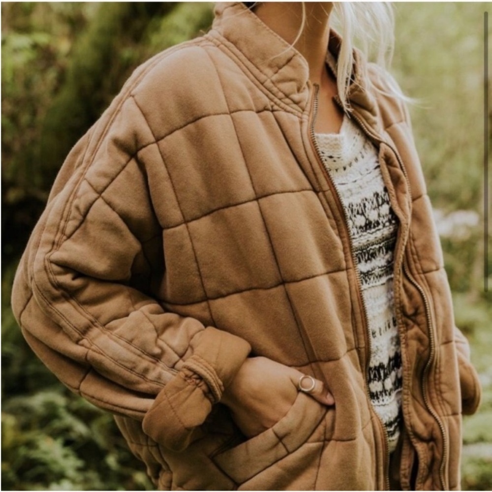 Free People Dolman Quilted Jacket - Picture 4 of 7